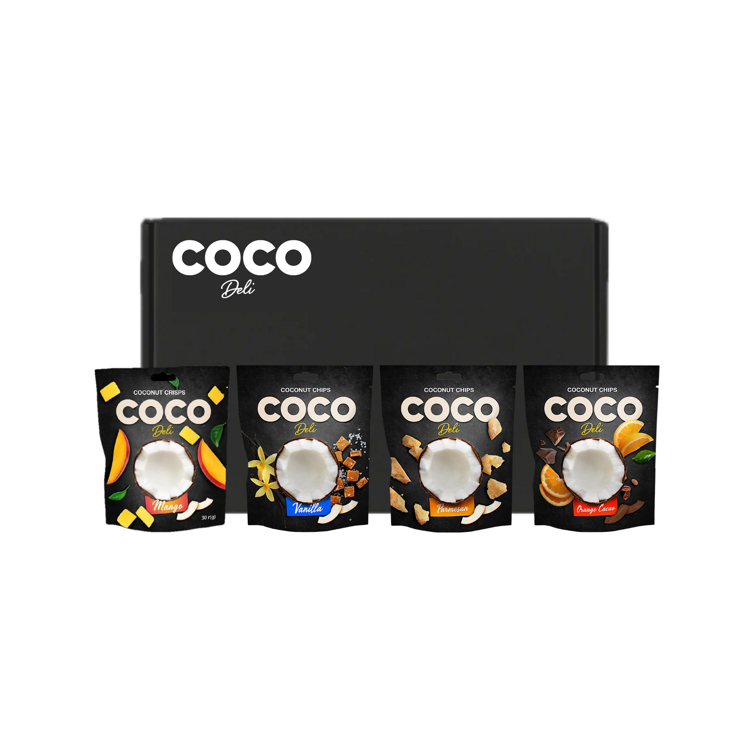 Coconut Box – Exotic Snack Gift Set by Coco Deli