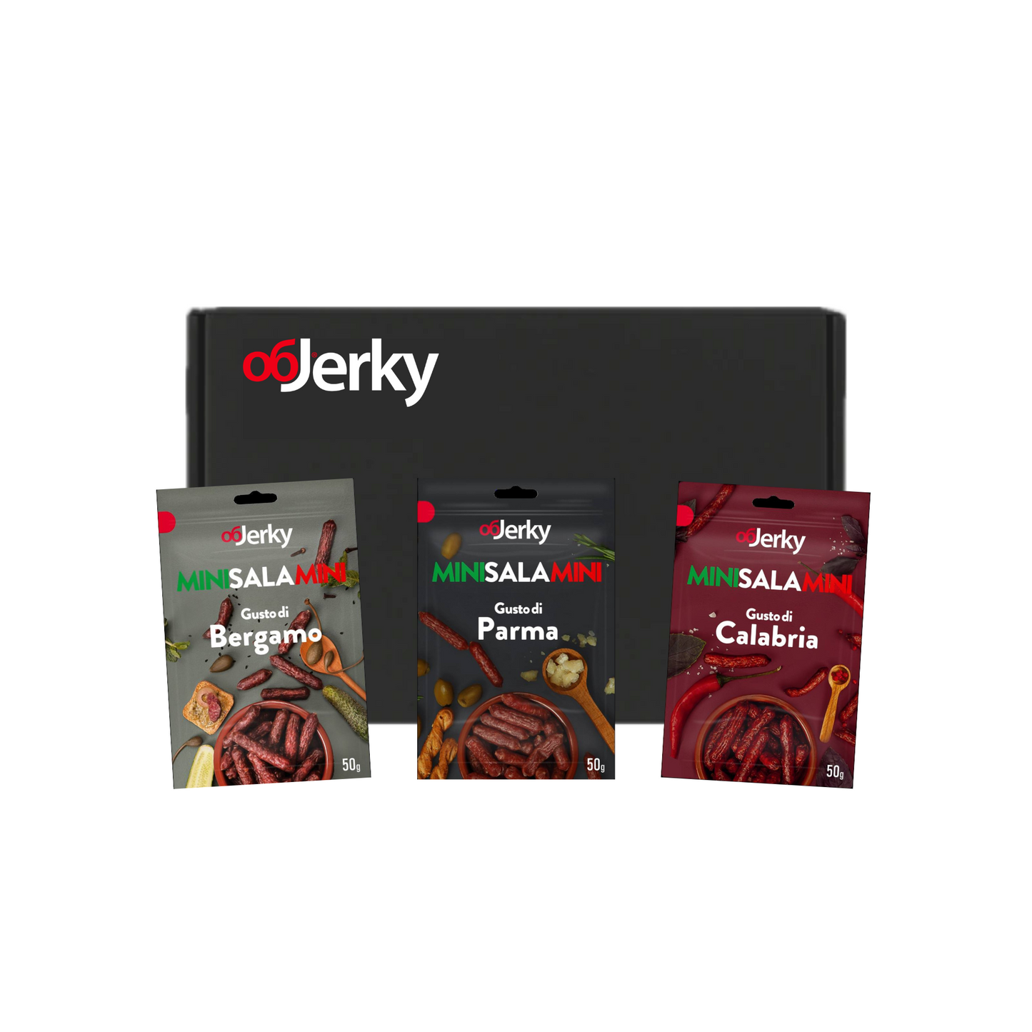 MINISALAMINI Snack Set – 3 Italian Flavours