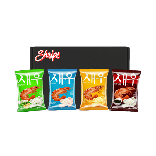 Shrips Prawn Crackers Set – 4 Packs for the Price of 3