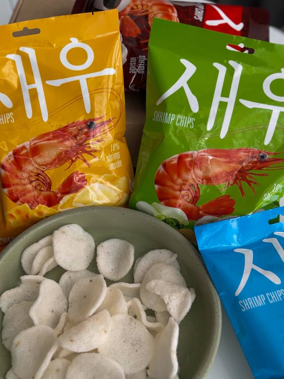 Shrips Prawn Crackers Set – 4 Packs for the Price of 3