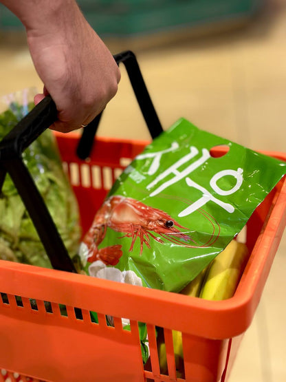 Shrips Prawn Crackers with creamy garlic flavour, 50 gr.